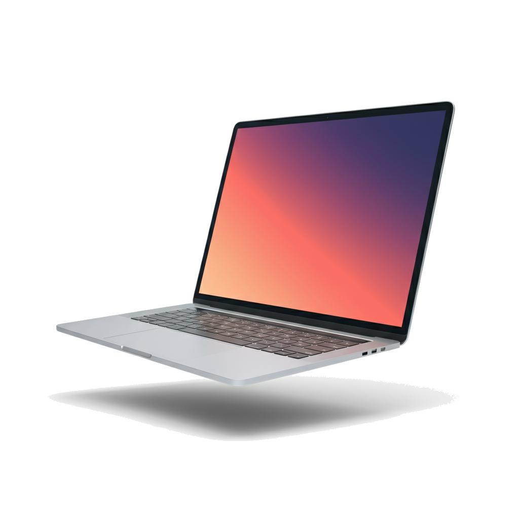 Laptop z otwartą stroną klienta